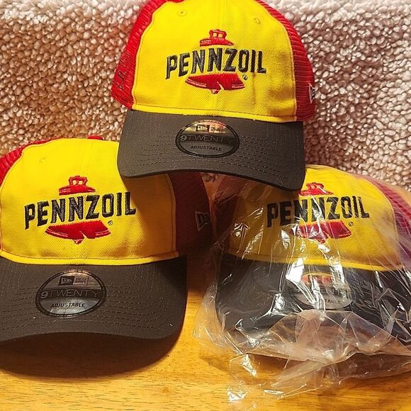 New Era 9Twenty Nascar Joey Logano Pennzoil Trucker Snapback Hat - New - Picture 9 of 9